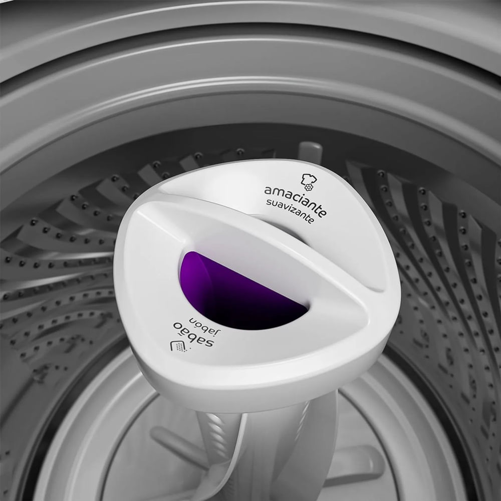 Lavadora de Roupas Consul 13Kg com Dosagem Econômica e Ciclo Edredom Branca CWH13AB - 220 Volts